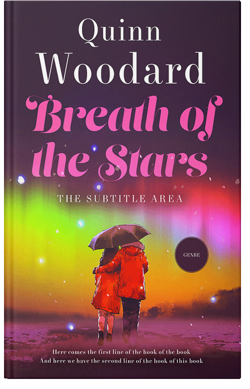 Front view of Premade Romance Book Cover - Livid Brown