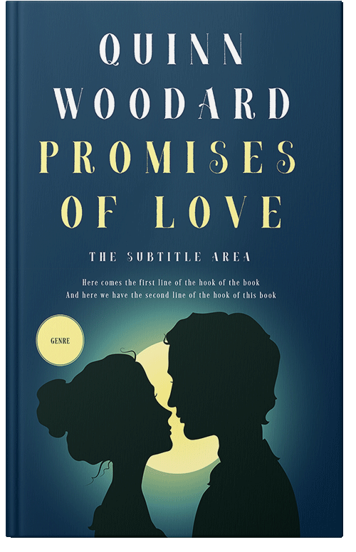 Front view of Premade Romance Book Cover - Tarawera