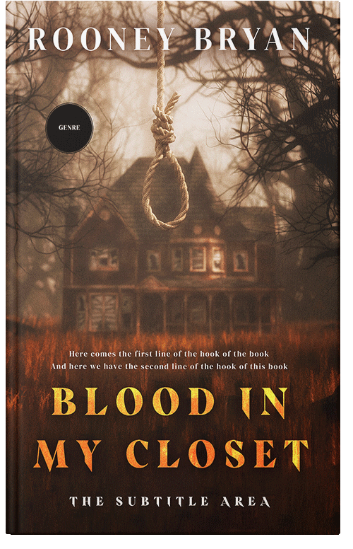 Front view of Premade Mystery & Thriller & Suspense Book Cover - Cork