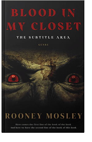 Pre Made Book Cover Cod Gray