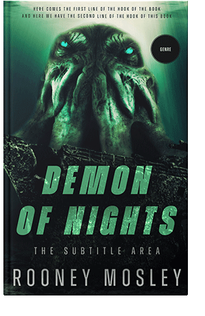 Pre Made Book Cover Aztec