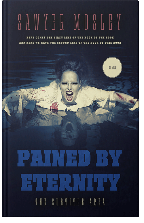 Front view of Premade Horror Book Cover - Haiti