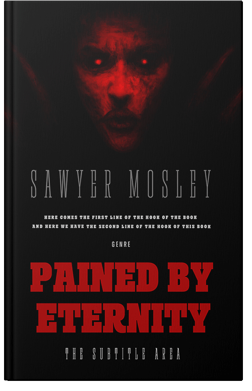 Front view of Premade Horror Book Cover - Tabasco