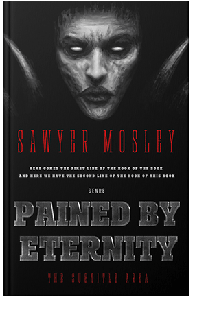 Pre Made Book Cover Dusty Gray