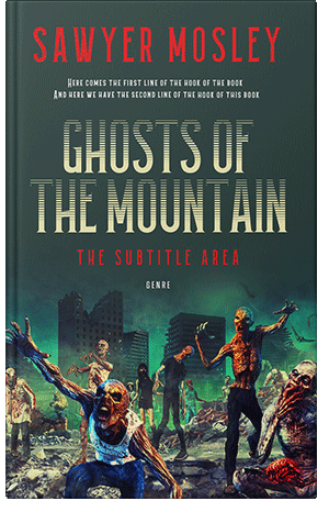 Premade Book Cover Outer Space