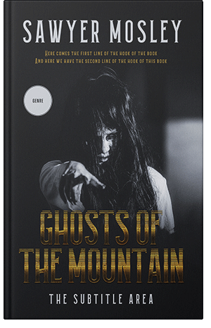 Premade Book Cover Shark