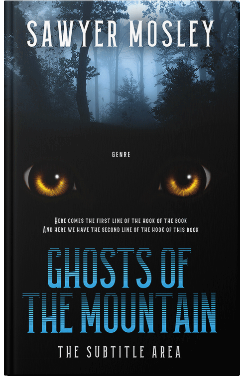 Front view of Premade Horror Book Cover - Bunker