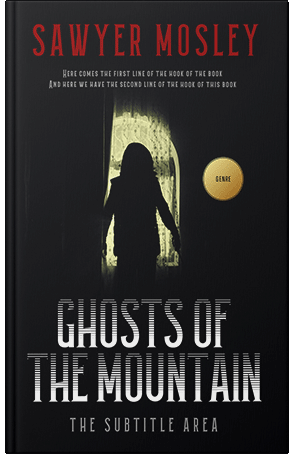 Premade Book Cover Ebony