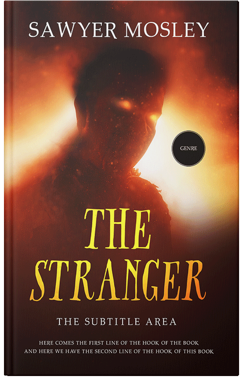 Front view of Premade Fantasy Book Cover - Paco