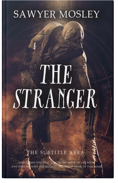 Front view of Premade Fantasy Book Cover - Bastille