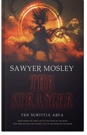 Pre Made Book Cover Cocoa Brown