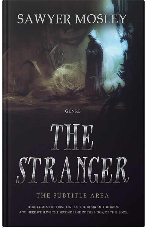 Front view of Premade Horror Book Cover - Bastille