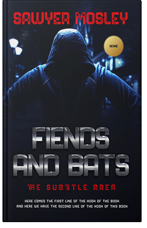 Premade Book Cover Ebony