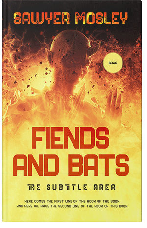 Premade Book Cover Coffee Bean