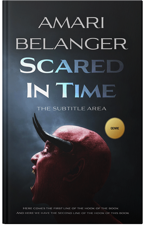 Front view of Premade Horror Book Cover - Woodsmoke