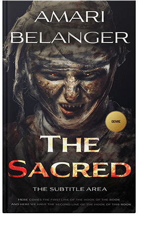 Pre Made Book Cover Thunder