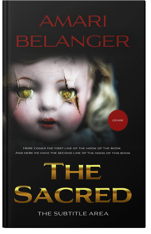 Front view of Premade Mystery & Thriller & Suspense Book Cover - Indian Khaki