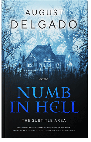 Premade Book Cover Ebony