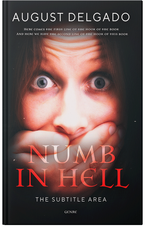 Front view of Premade Erotica Book Cover - Cod Gray