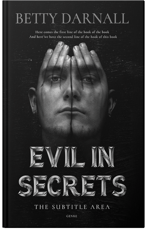 Front view of Premade Horror Book Cover - Silver Chalice