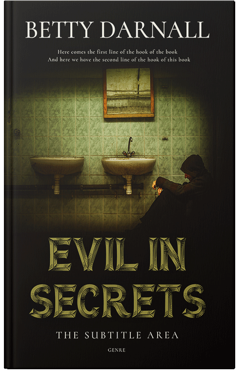 Front view of Premade Mystery & Thriller & Suspense Book Cover - Green Smoke