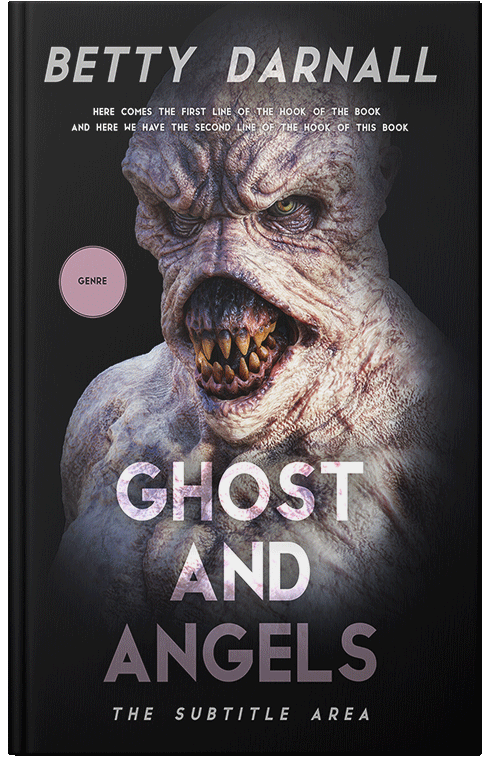 Front view of Premade Horror Book Cover - Cold Turkey