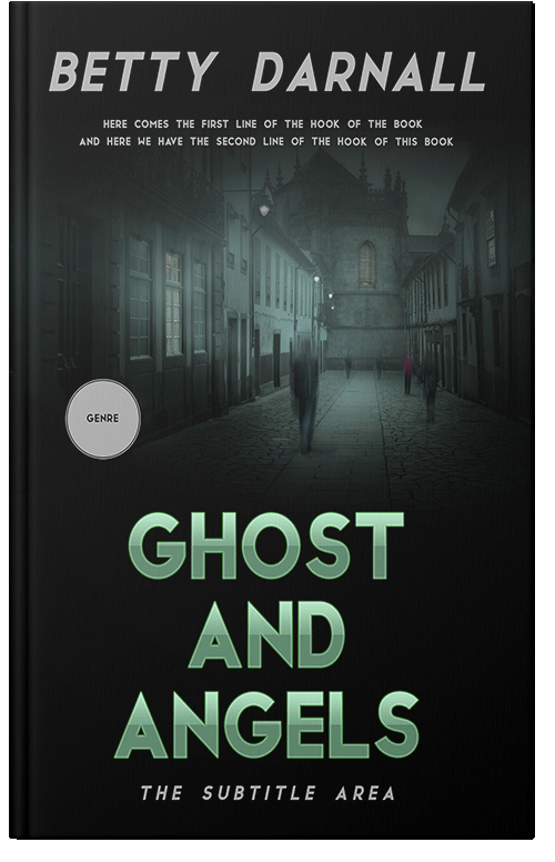 Front view of Premade Mystery & Thriller & Suspense Book Cover - Woodsmoke