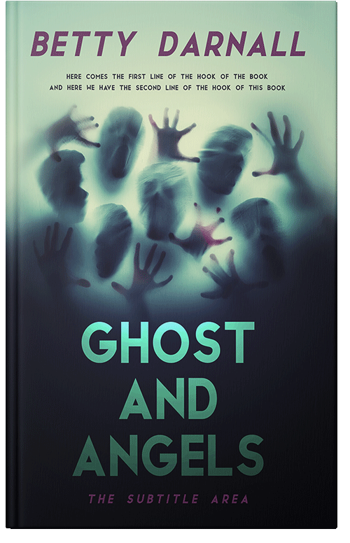 Front view of Premade Horror Book Cover - Pixie Green