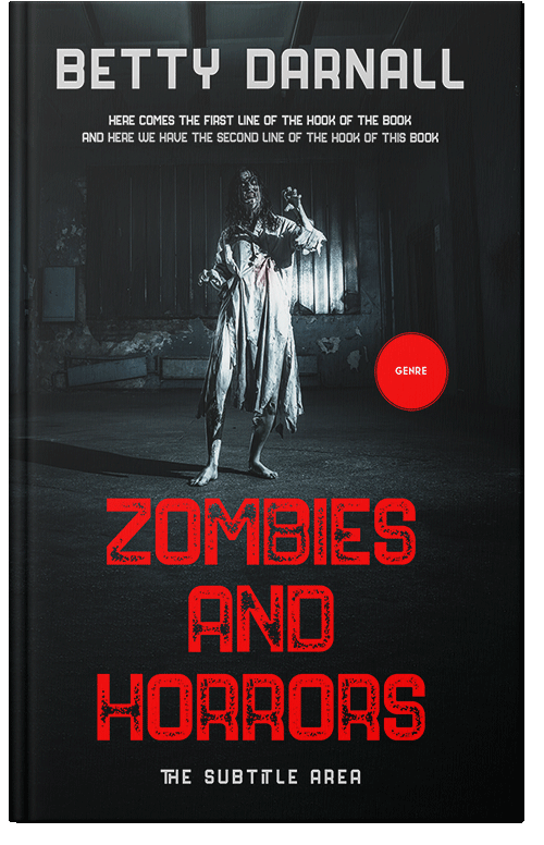 Front view of Premade Horror Book Cover - Mandy
