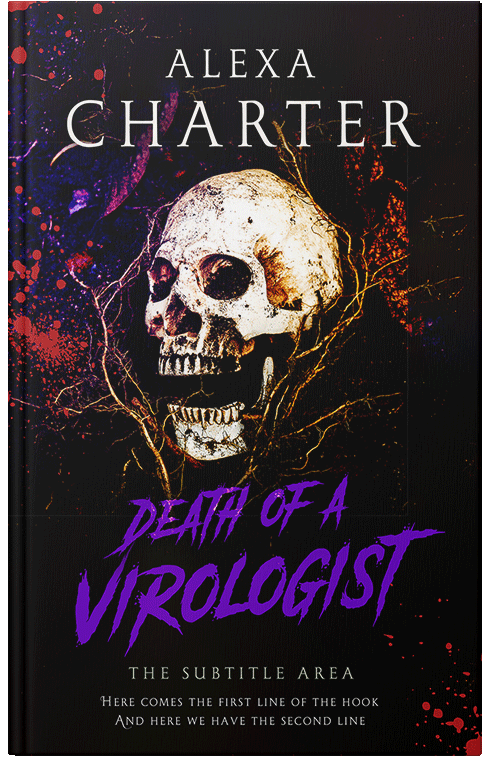 Front view of Premade Mystery & Thriller & Suspense Book Cover - Cameo