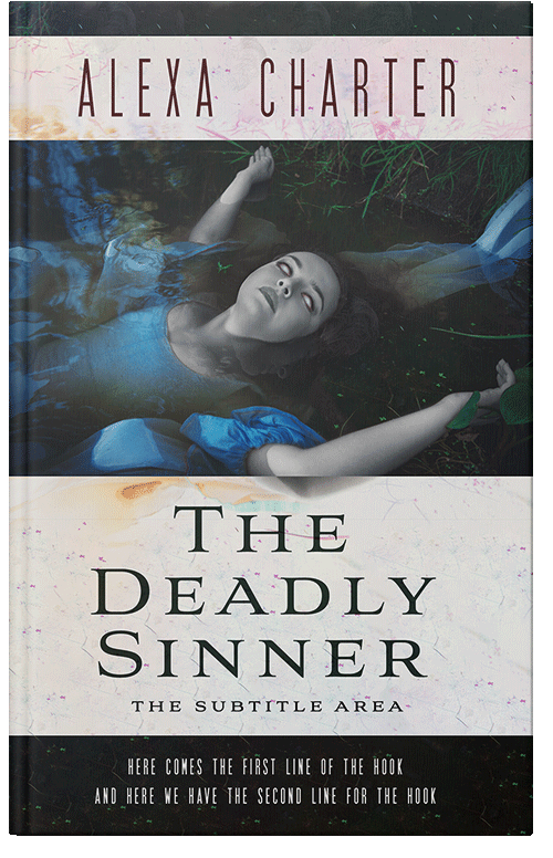 Front view of Premade Fantasy Book Cover - Outer Space