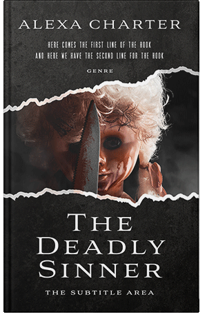 Premade Book Cover Cod Gray