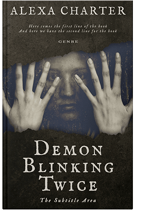 Pre Made Book Cover Zeus