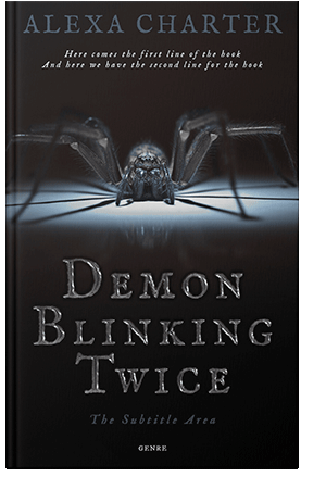 Pre Made Book Cover Cod Gray