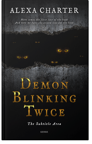 Premade Book Cover Cod Gray