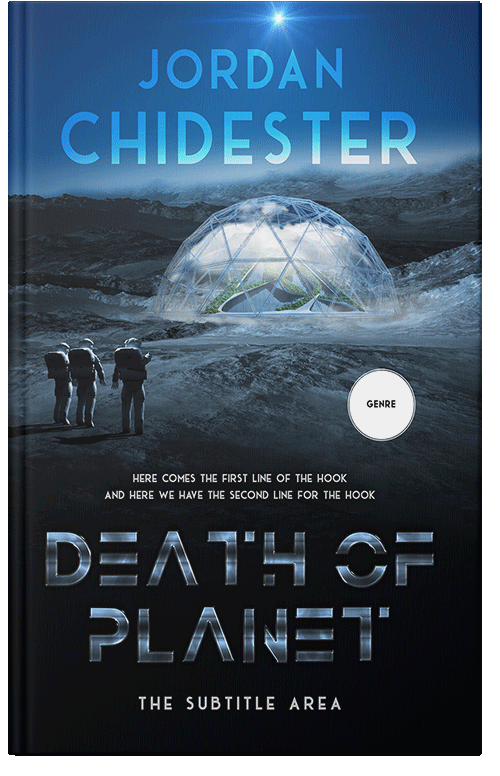 Front view of Premade Science Fiction Book Cover - Big Stone