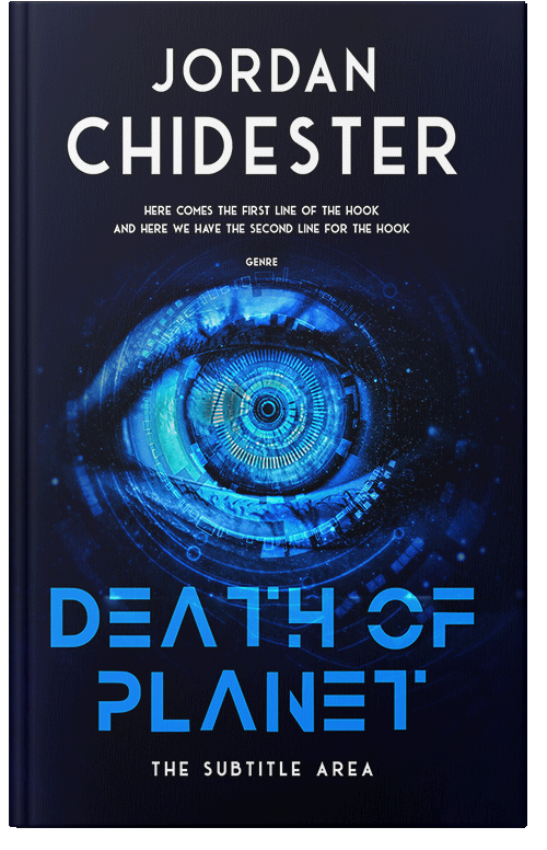 Front view of Premade Science Fiction Book Cover - Black Pearl