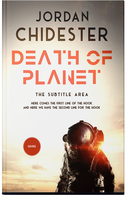 Front view of Premade Science Fiction Book Cover - Tamarind