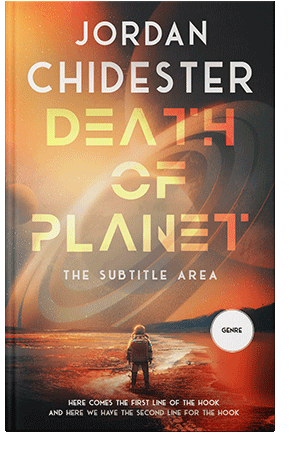 Pre Made Book Cover Antique Brass