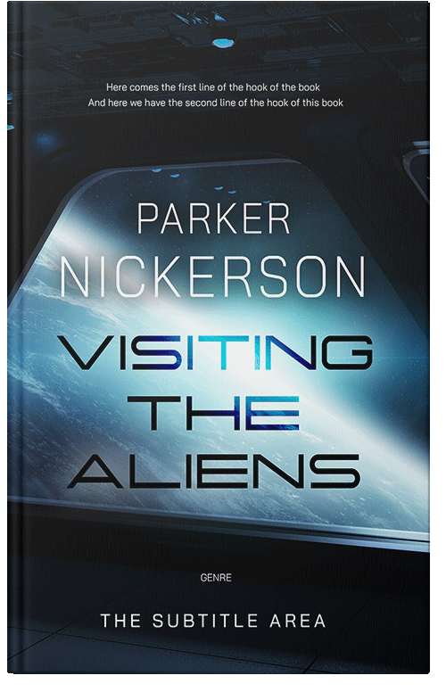 Front view of Premade Science Fiction Book Cover - Ziggurat