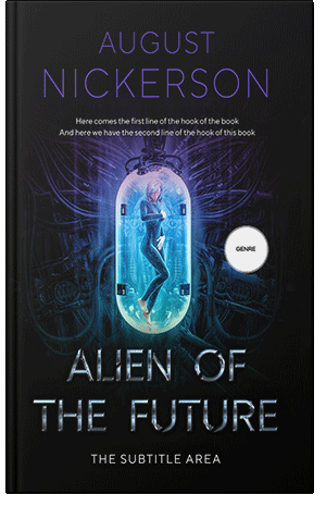Premade Book Cover Vulcan