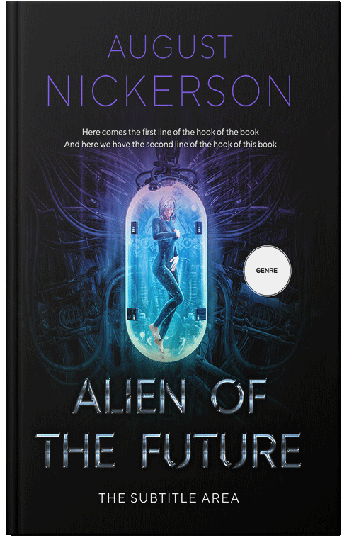 Front view of Premade Science Fiction Book Cover - Vulcan