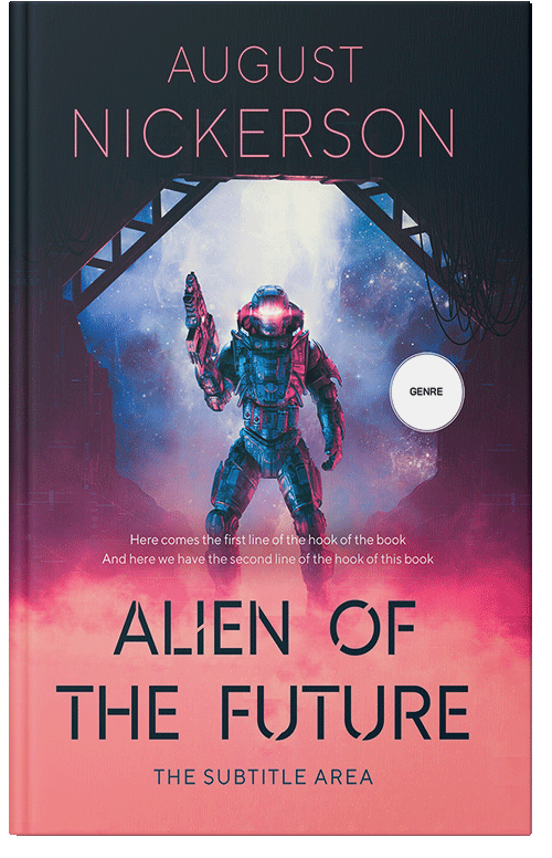 Front view of Premade Science Fiction Book Cover - Firefly