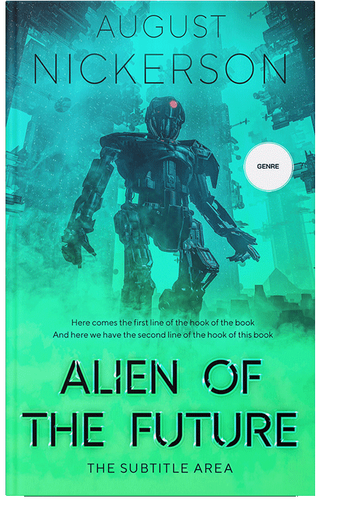 Front view of Java #12377 - Premade Apocalyptica Book Cover