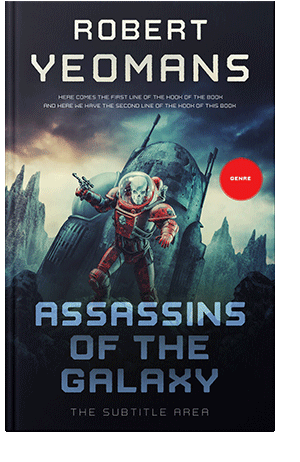 Pre Made Book Cover Soft Amber