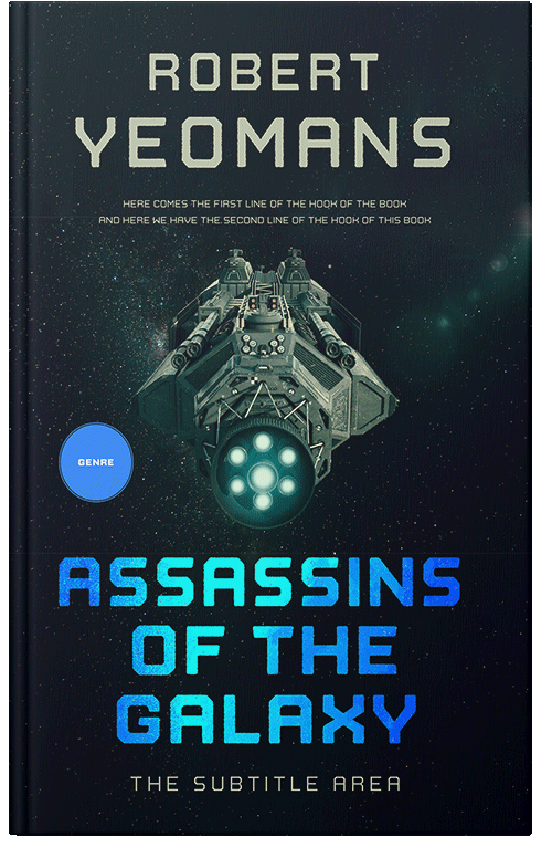 Front view of Premade Science Fiction Book Cover - Firefly