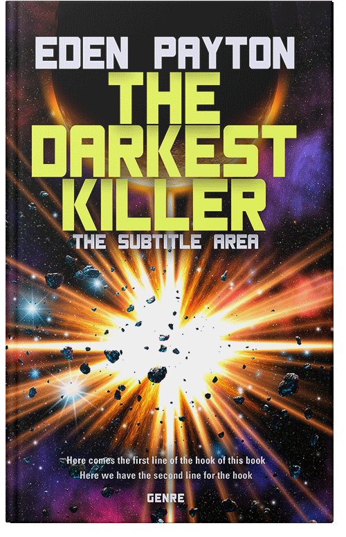 Front view of Premade Science Fiction Book Cover - Rob Roy