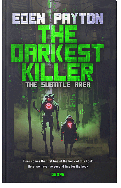 Front view of Premade Science Fiction Book Cover - Cape Cod