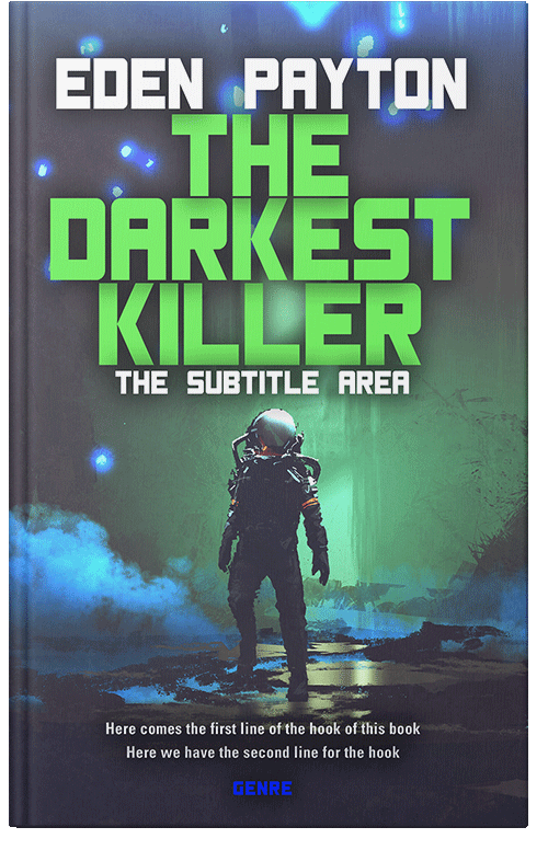 Front view of Premade Science Fiction Book Cover - River Bed