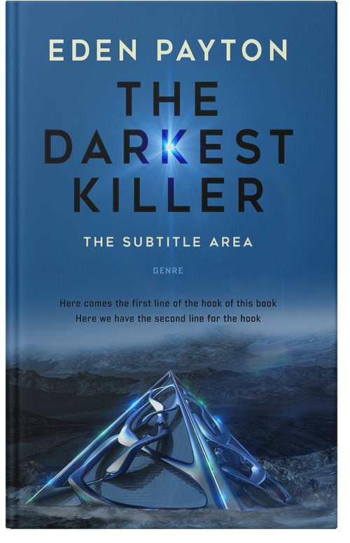 Front view of Premade Science Fiction Book Cover - St Tropaz